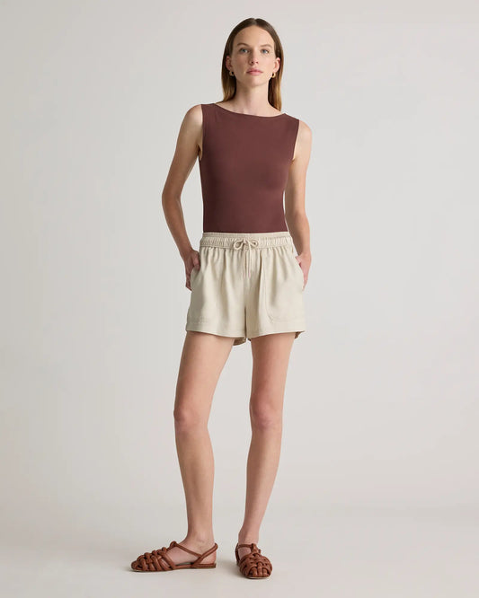 Vintage Wash Tencel Utility Shorts - US 4106