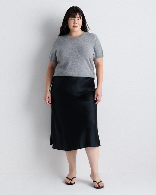 100% Washable Silk Skirt - US 0642