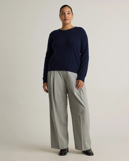 Mongolian Cashmere Crewneck Sweater - US 5091