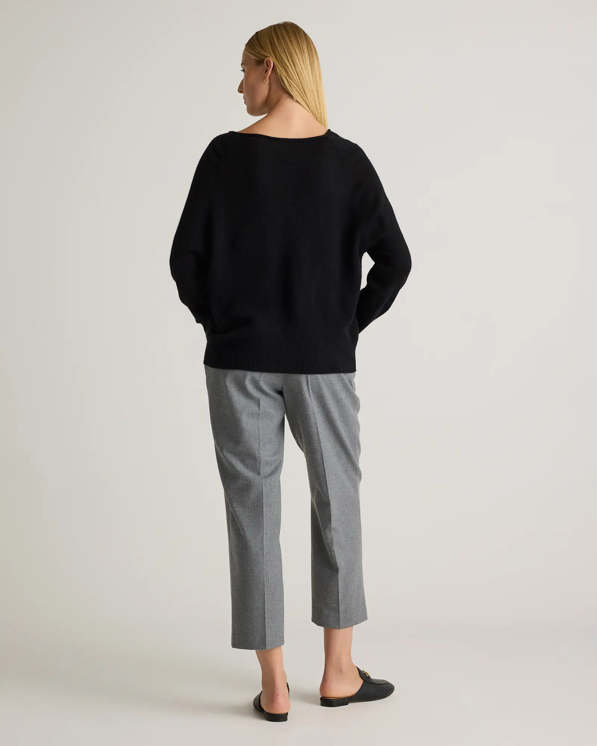 Mongolian Cashmere Boatneck Sweater - US 0715