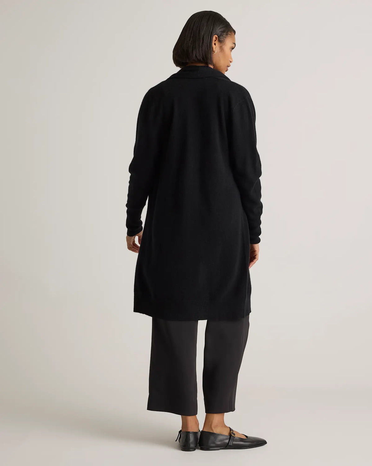 Mongolian Cashmere Duster Cardigan Sweater - US 6613