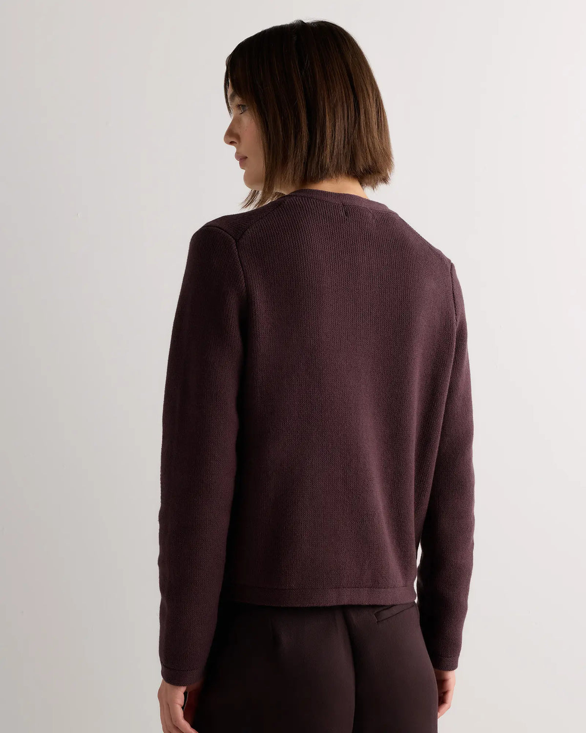 100% Organic Cotton Sweater Jacket - US 1494