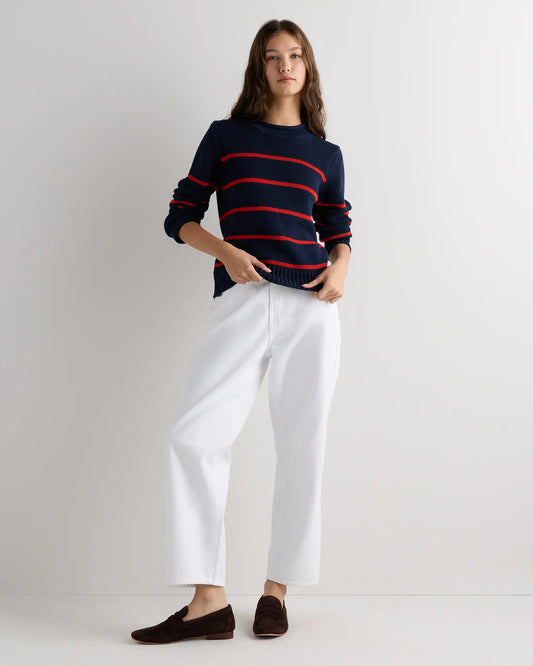 100% Organic Cotton Roll Neck Sweater - US 8572