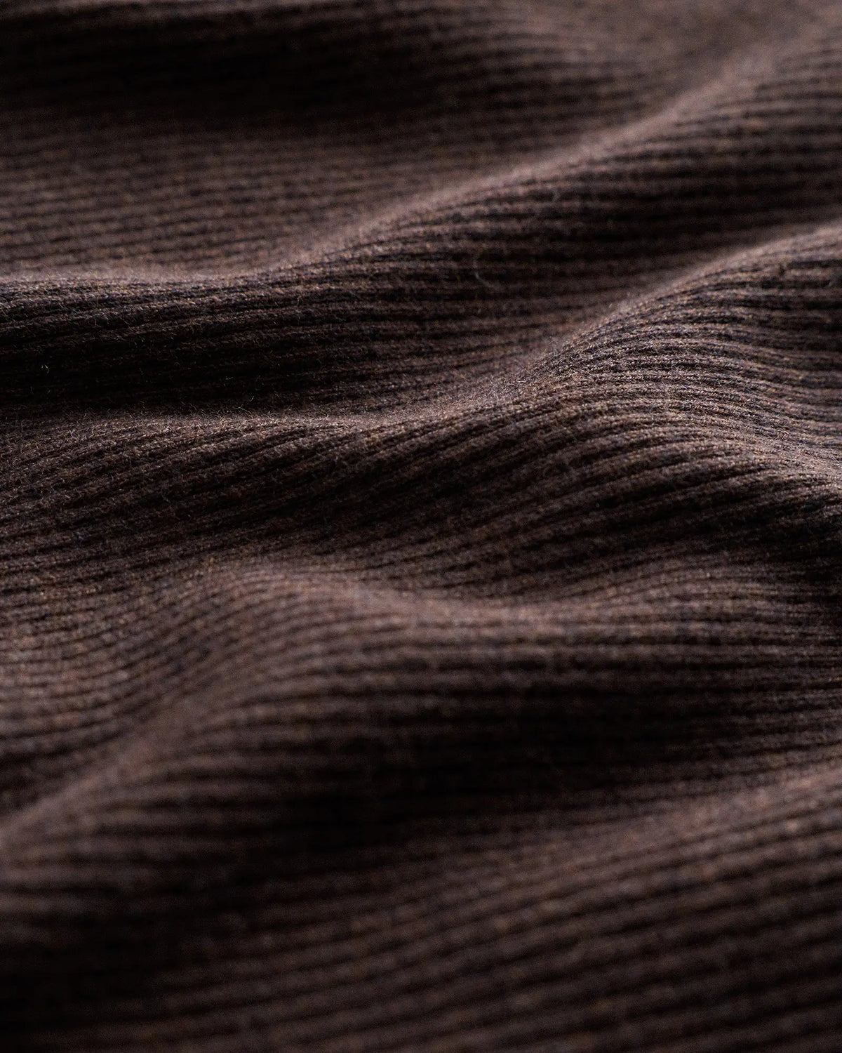 Cotton Cashmere Fitted Ribbed Cardigan - US 2047