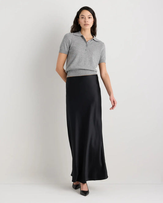 Mongolian Cashmere Short Sleeve Polo - US 3240