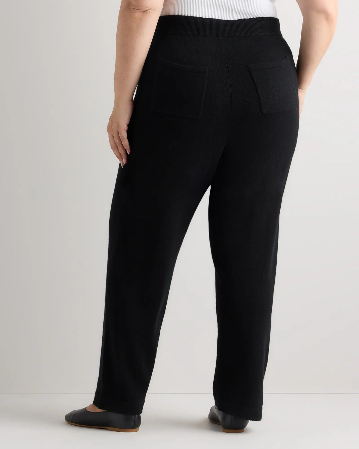 Mongolian Cashmere Straight Leg Pants - US 5779