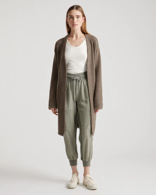 Superfine Merino Wool Sweater Coat - US 9930