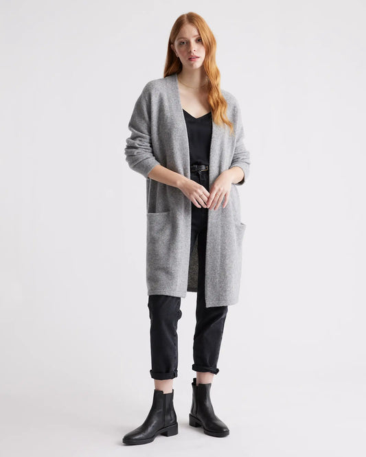 Superfine Merino Wool Sweater Coat - US 8411