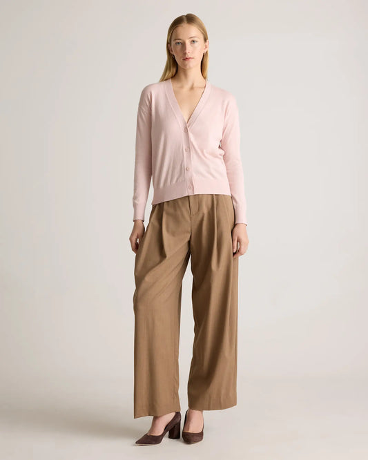 Lightweight Cotton Cashmere Cardigan - US 6660