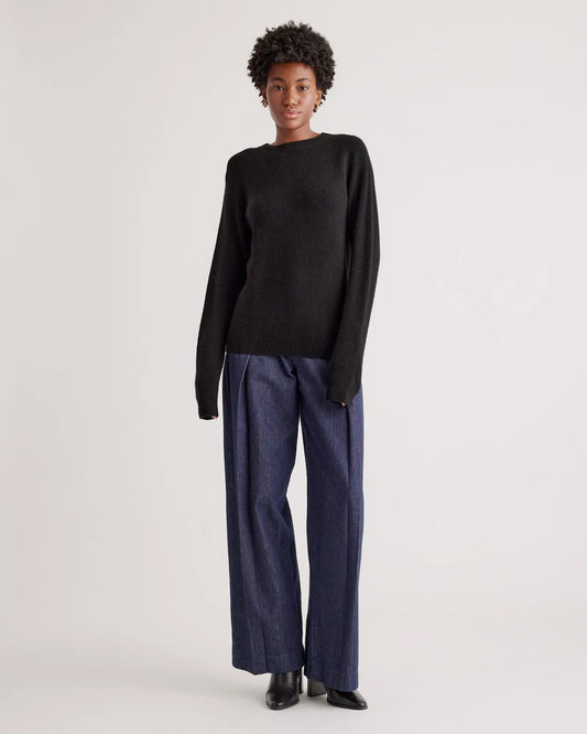 100% Yak Wool Crewneck Sweater - US 4302
