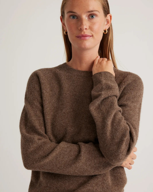 100% Yak Wool Crewneck Sweater - US 5730