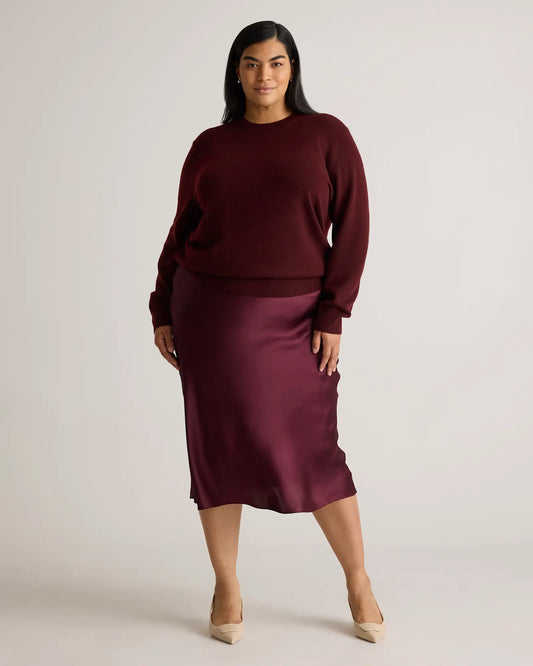 Mongolian Cashmere Crewneck Sweater - US 0547
