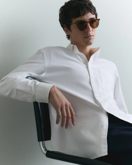 100% Organic Cotton Oxford Shirt - US 3344