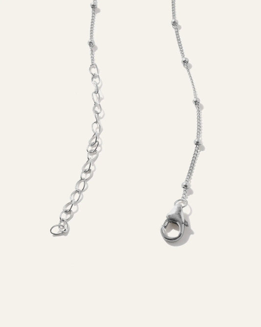 14k Gold Station Bead Choker - US 9134