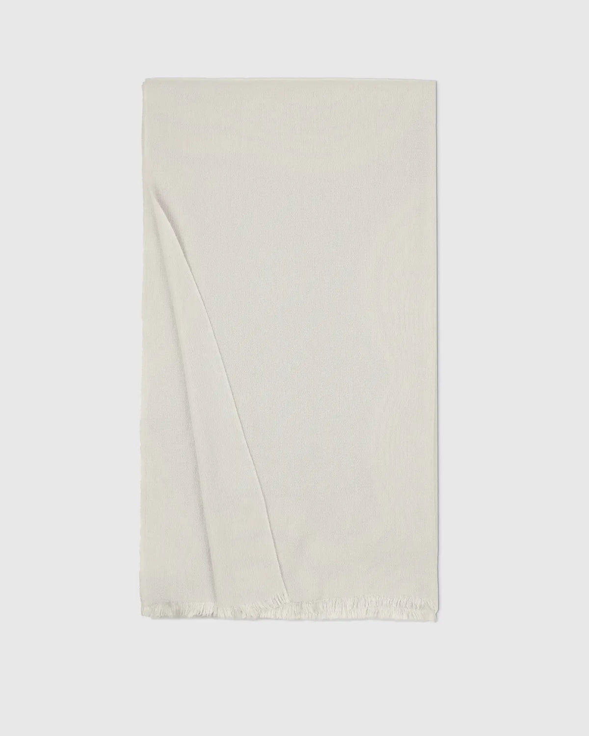 Featherweight Cashmere Silk Frayed Edge Scarf - US 9309