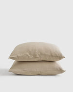Organic Cotton Gauze Sham Set - US 8012