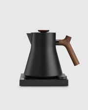 Black with Walnut