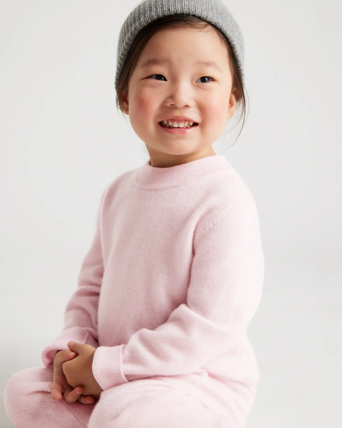Washable Cashmere Crewneck Sweater - US 7828