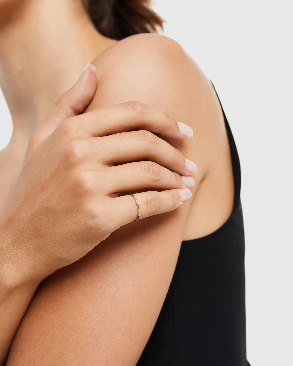 14K Gold Stacker Ring - US 8990