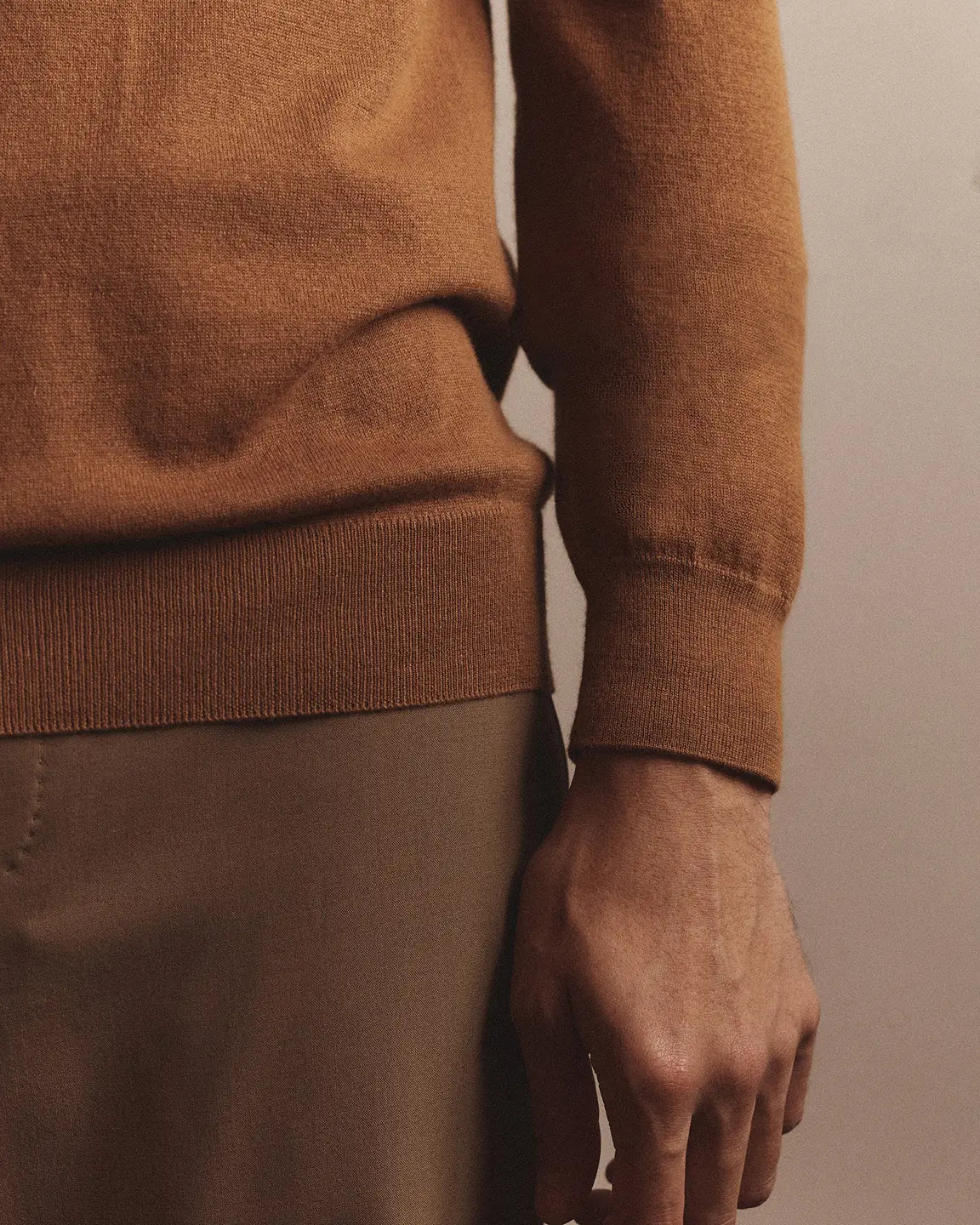 100% Vicuña Crewneck Sweater - US 0744