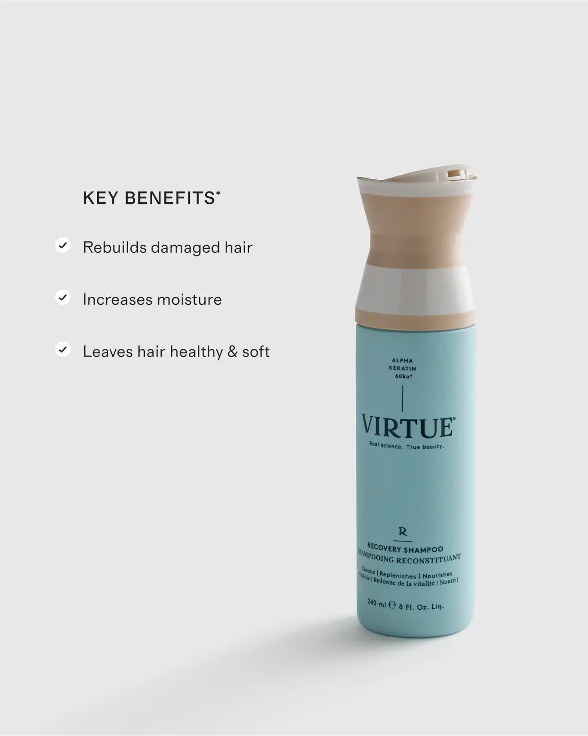 Recovery Shampoo 17 oz by Virtue - US 2927