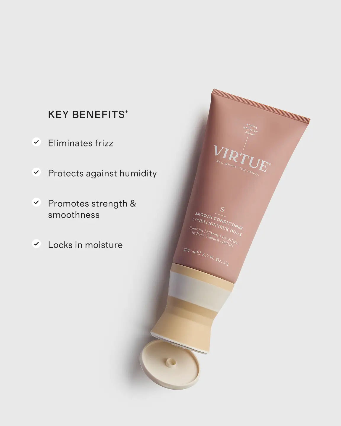 Smooth Conditioner 6.7 oz by Virtue - US 7934