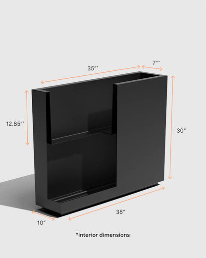 Block Series All Weather Rectangular Planter by Veradek - US 5140