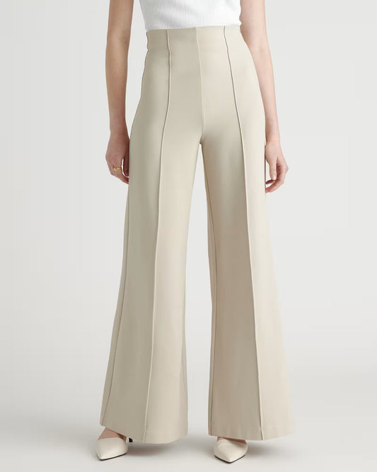 Ultra-Stretch Ponte Super Wide Leg Pants - US 3849