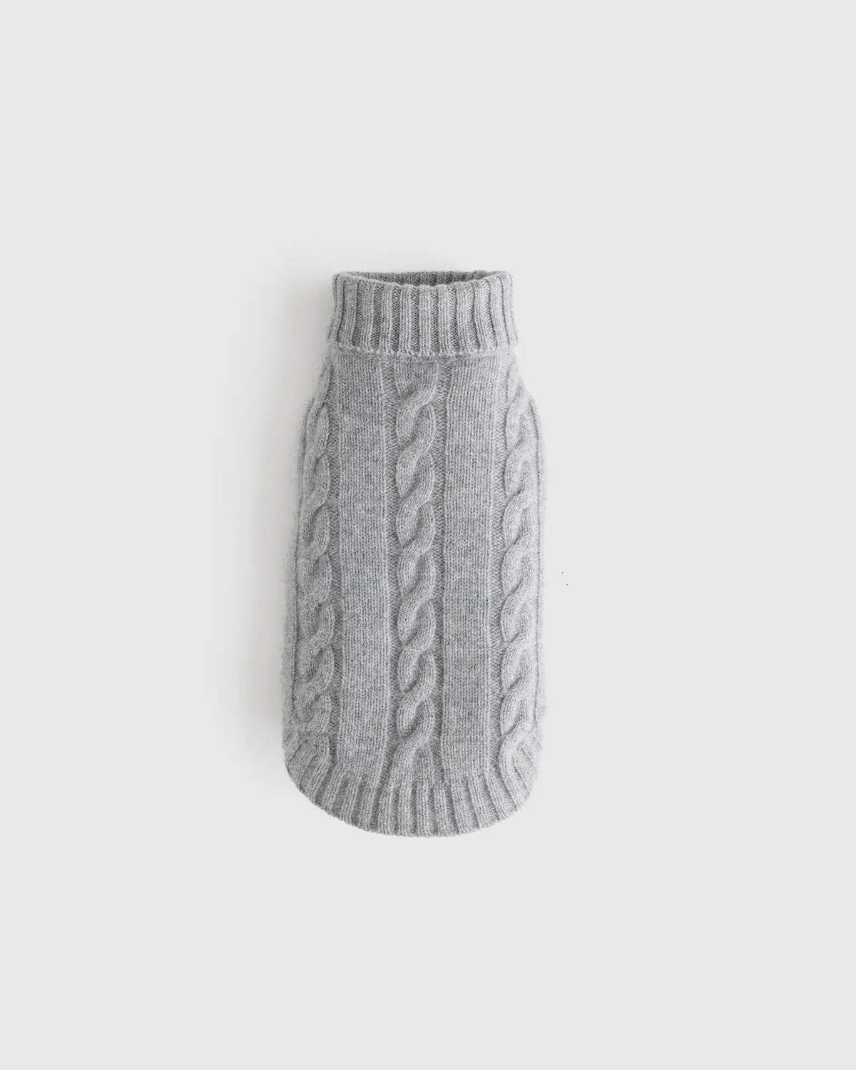 Mongolian Cashmere Cable Knit Dog Sweater - US 5576