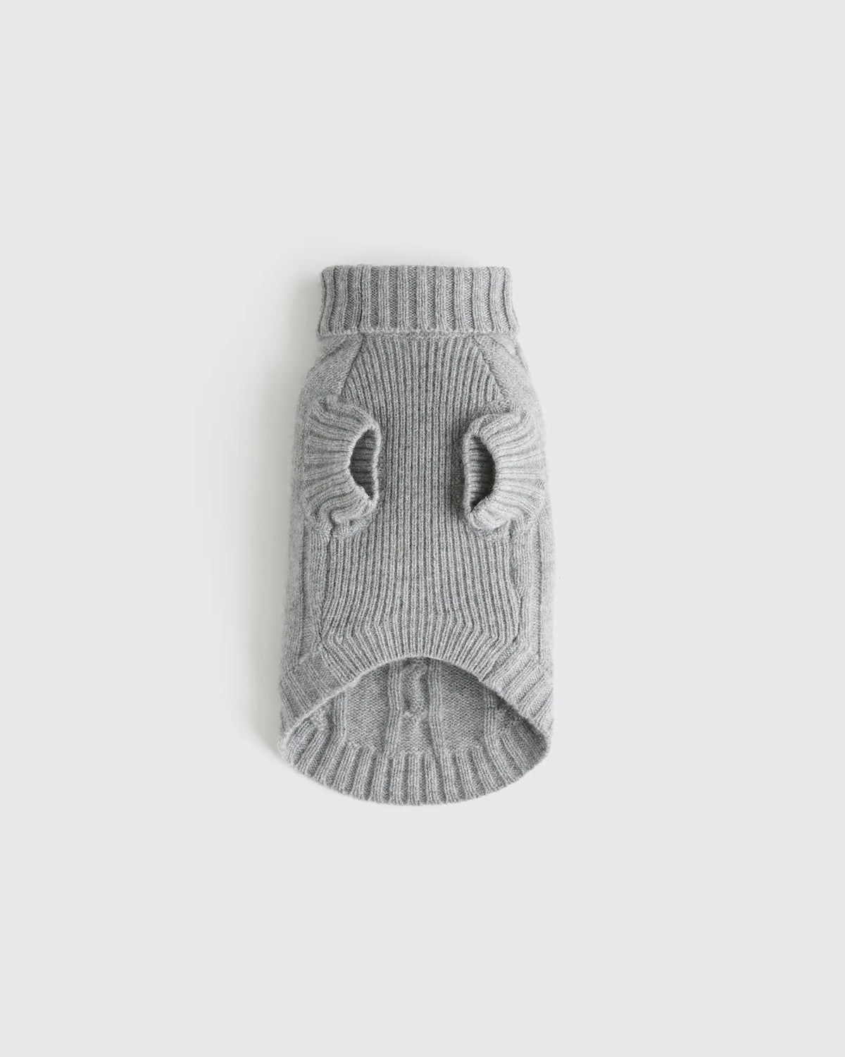 Mongolian Cashmere Cable Knit Dog Sweater - US 5576