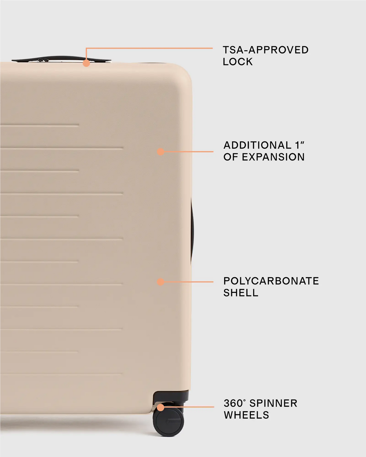 Expandable Small Carry-On Suitcase - US 8689
