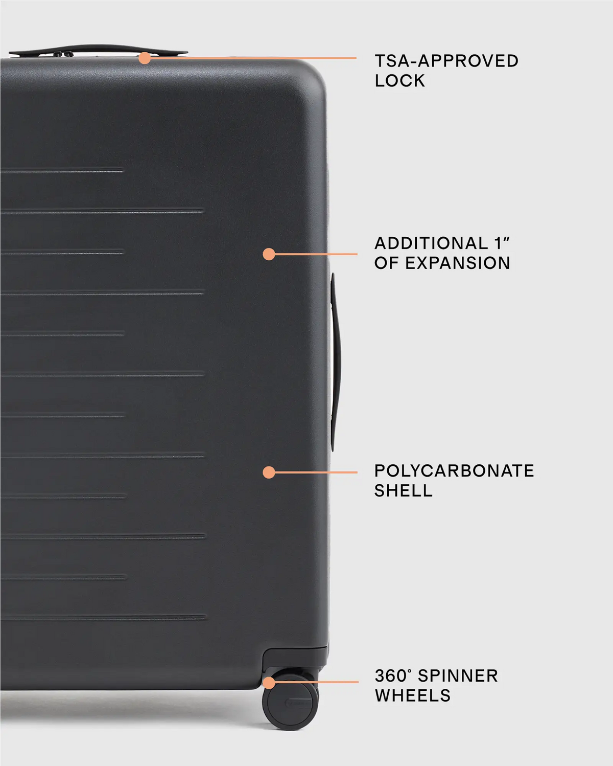 Expandable Large Check-In Suitcase - US 2331