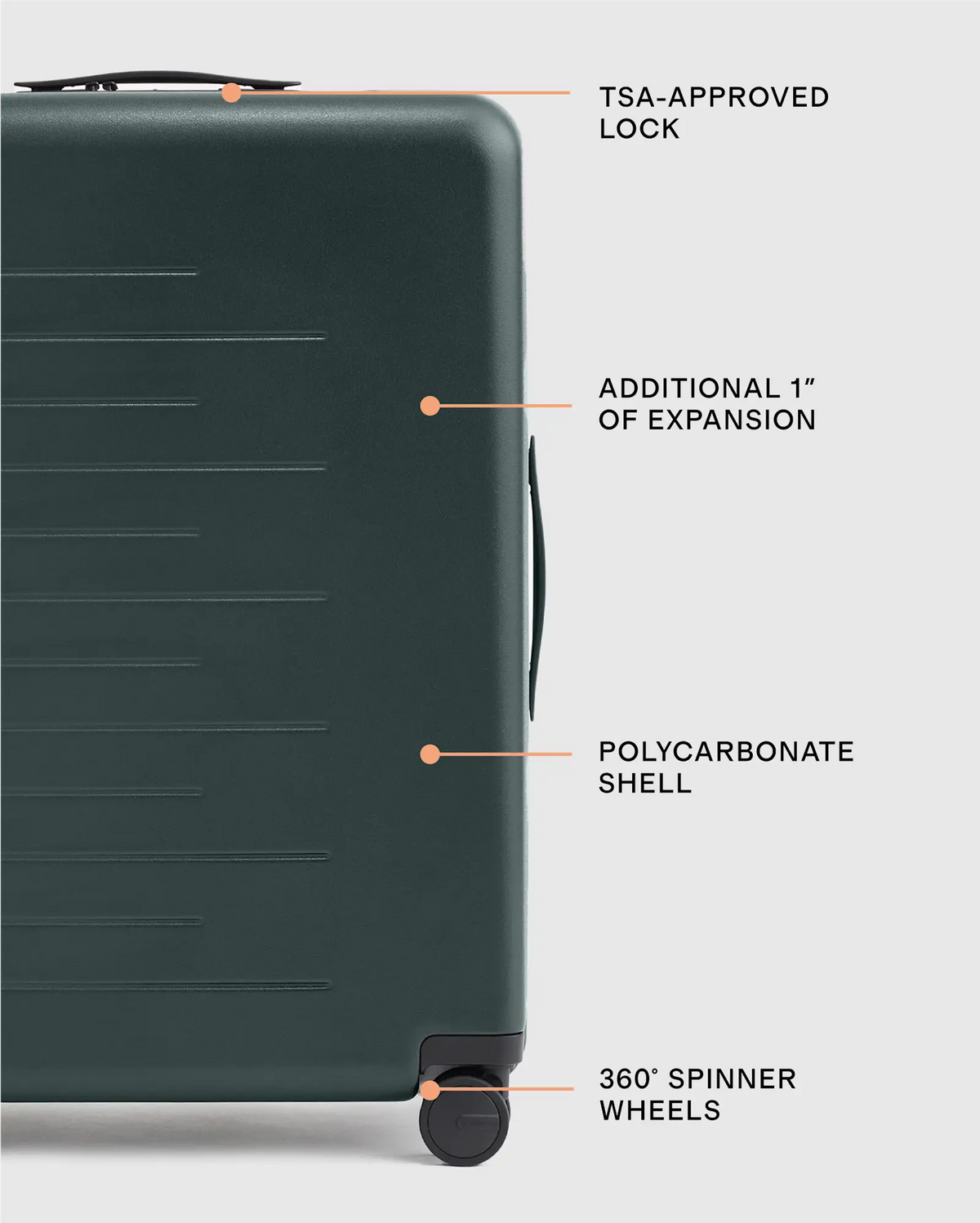 Expandable Large Check-In Suitcase - US 2751