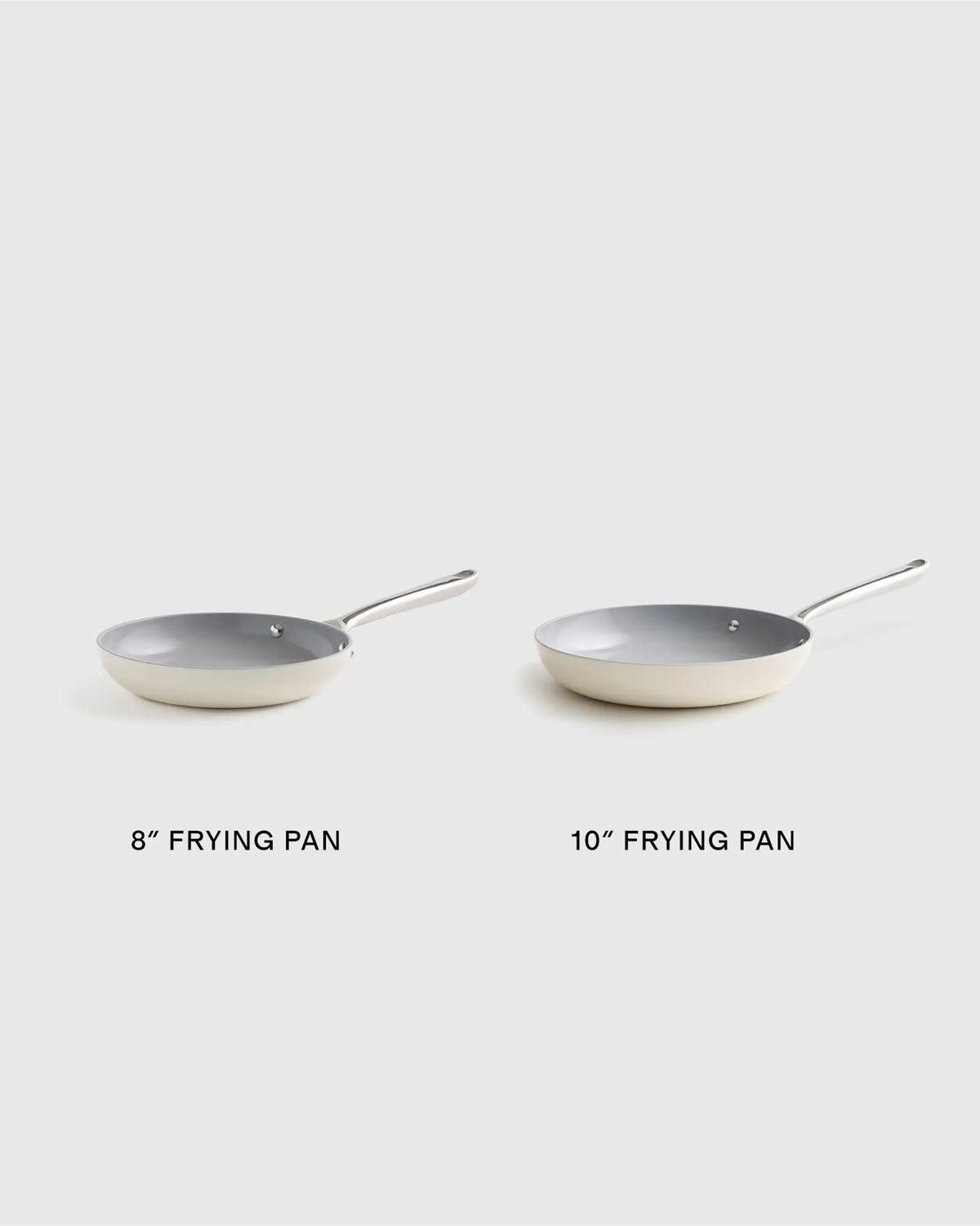 Ceramic Nonstick Frying Pan Set: 8" & 10" - US 8762