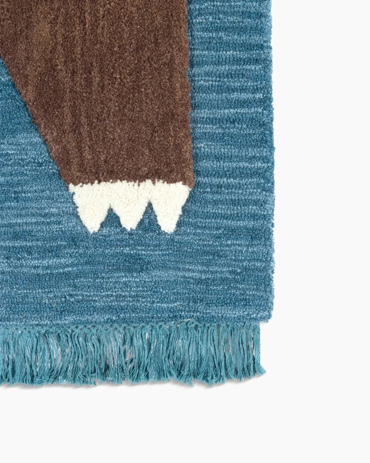 Playful Animals Hand-Tufted Wool Rug - US 1577