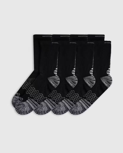 Performance Running Crew Socks (4-Pack) - US 3077