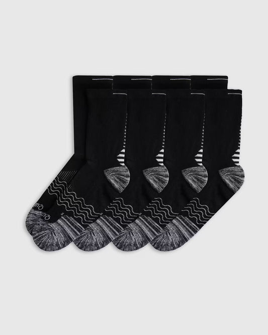 Performance Running Crew Socks (4-Pack) - US 3077