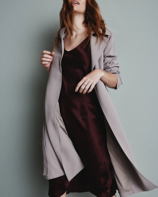 100% Washable Silk Slip Dress - US 7389