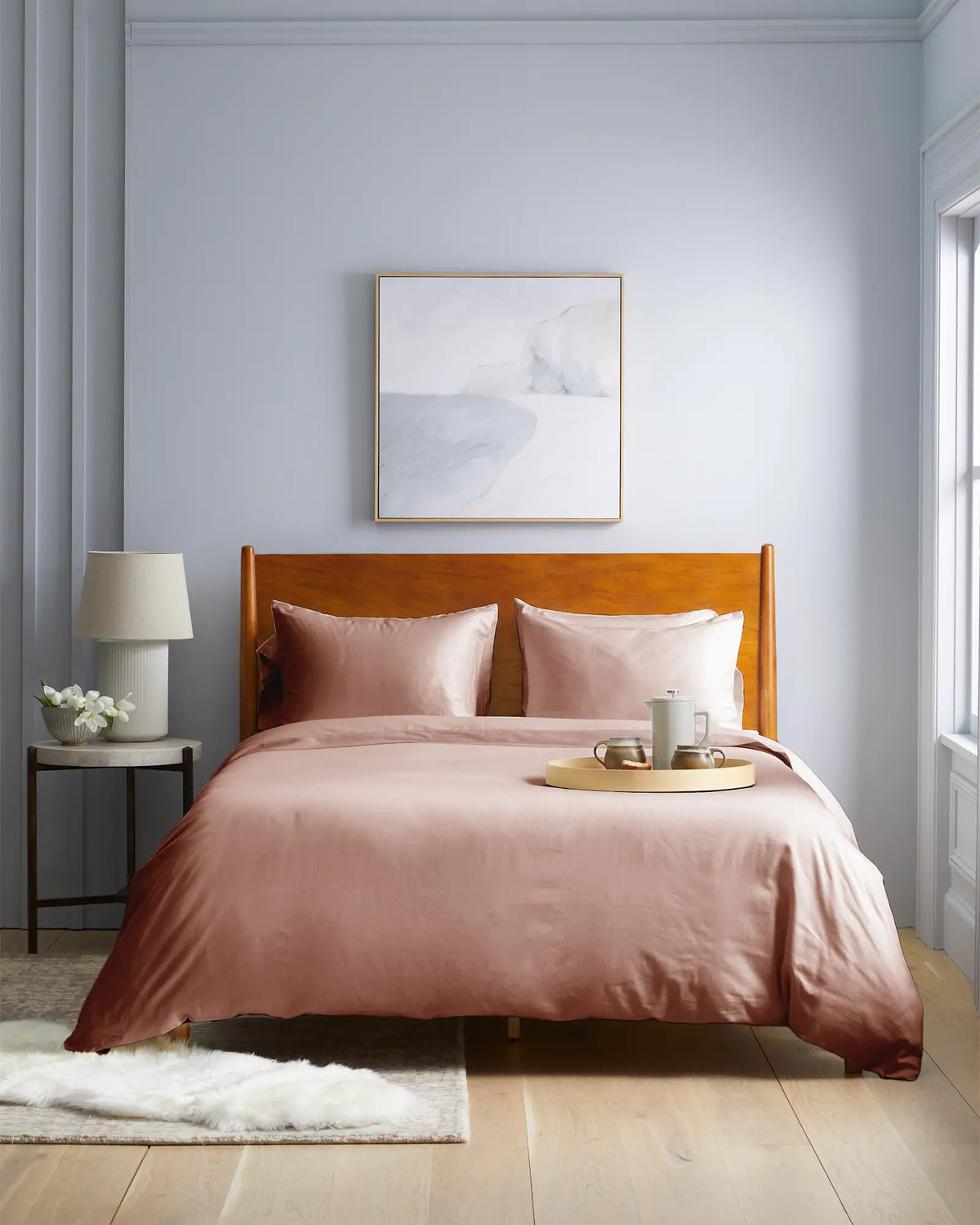 Luxury Organic Sateen Duvet Cover - US 4886