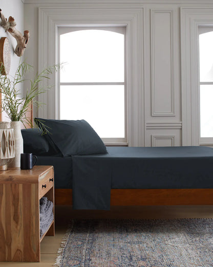 Organic Brushed Cotton Sheet Set - US 4478