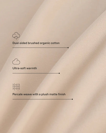 Organic Brushed Cotton Sheet Set - US 0328
