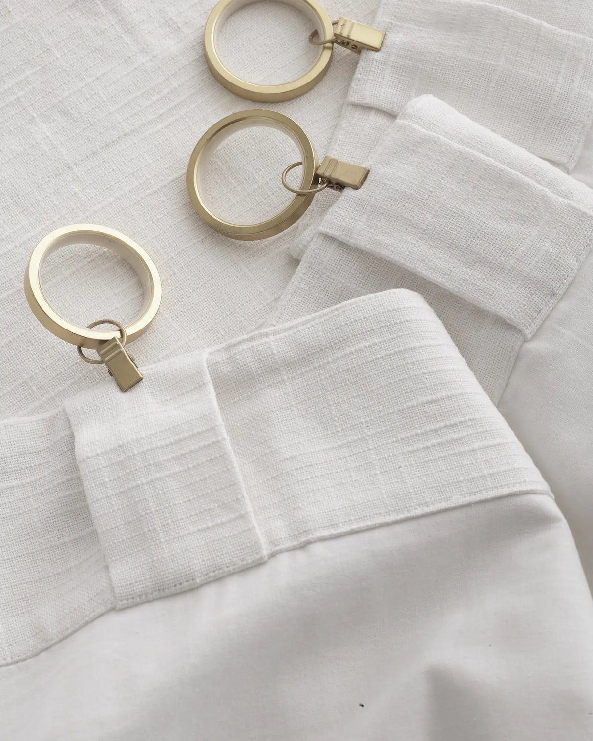 Cotton Slub Curtain - Single Panel - US 7257