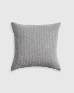 Cable Knit Cashmere Pillow Cover - US 3028