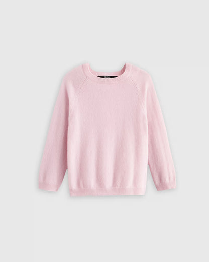 Washable Cashmere Crewneck Sweater - US 7828