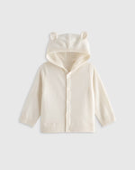 Washable Cashmere Hooded Cardigan - US 9968