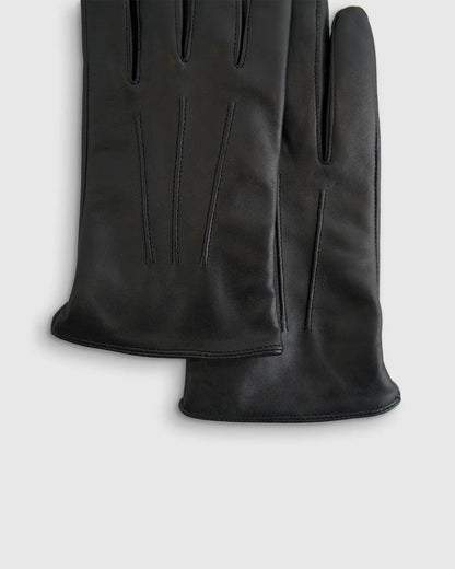 Cashmere Lined Leather Gloves - US 9880
