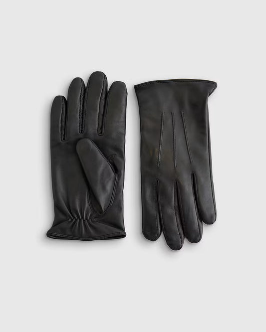 Cashmere Lined Leather Gloves - US 9880