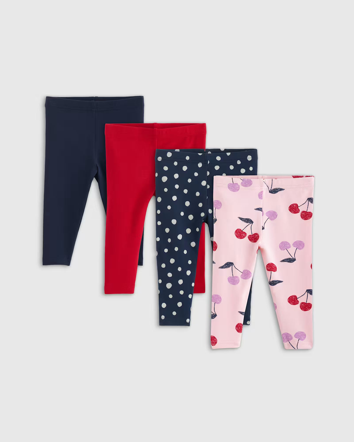 Organic Cotton Leggings 4-Pack - US 9923