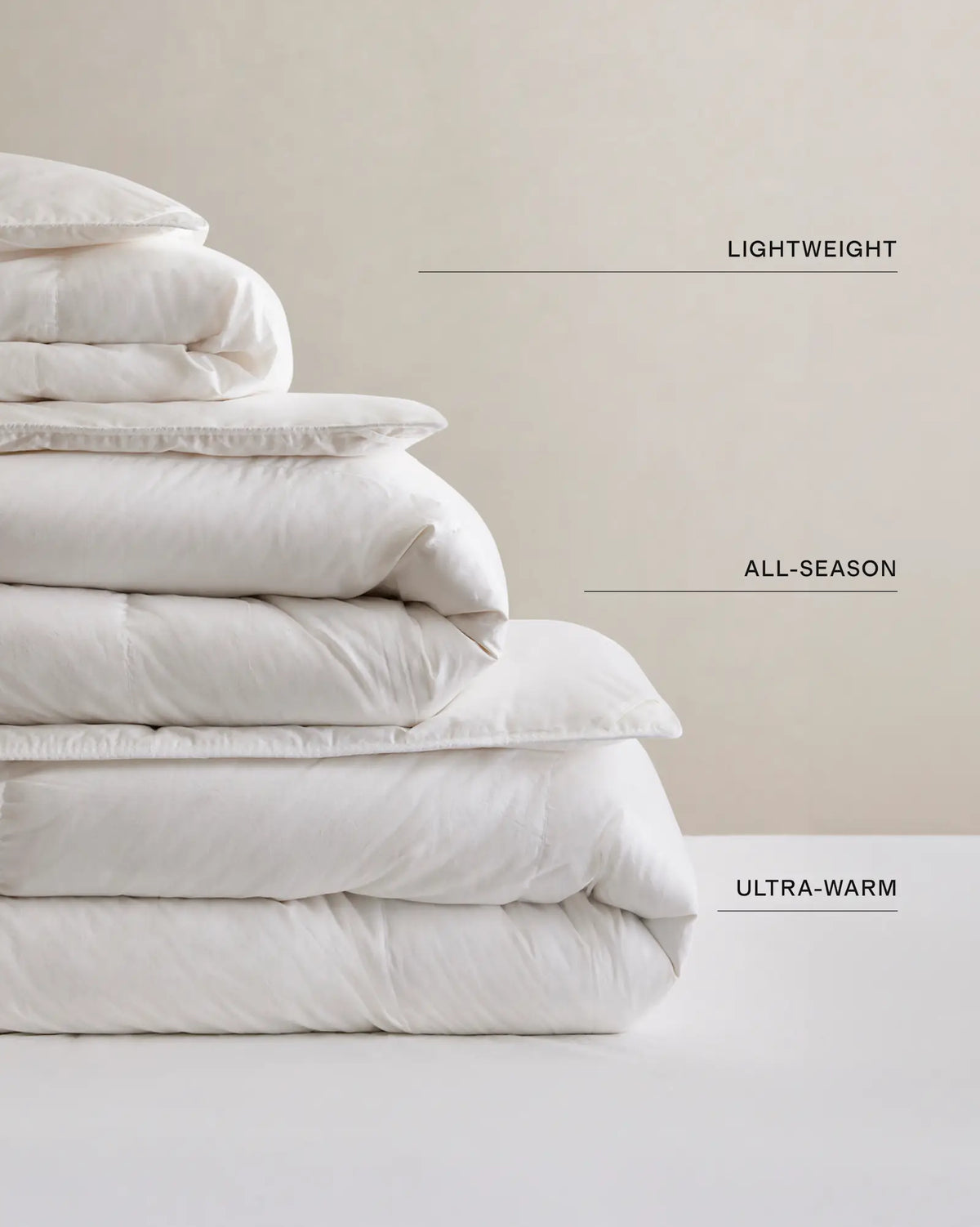 Lightweight Premium Down Duvet Insert - US 1449