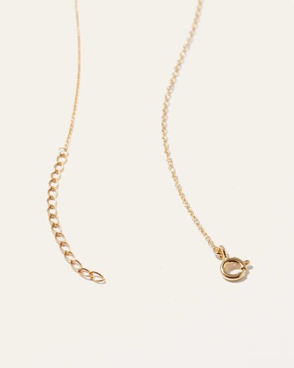 White Sapphire Bar Necklace - US 2662
